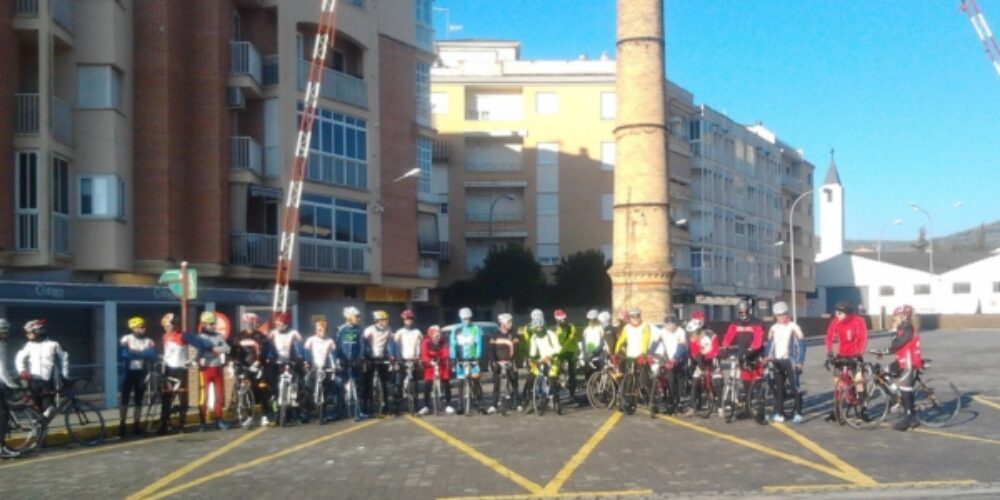 La peña ciclista realizó la II edición de la ruta de las tres provincias